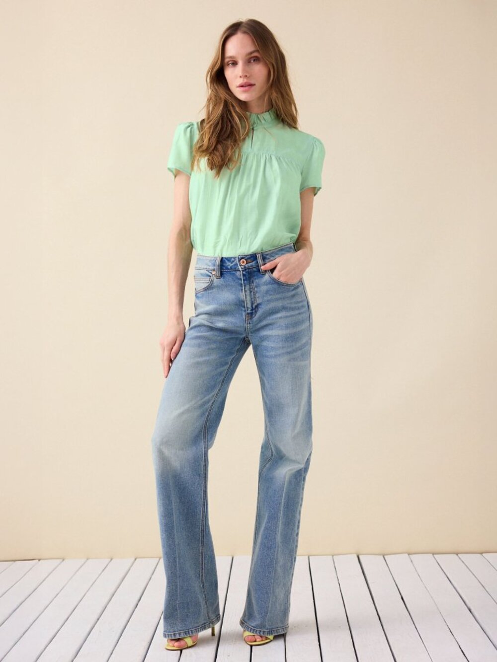 CAbi Mint Top Style #6888 M - Picture 3 of 6